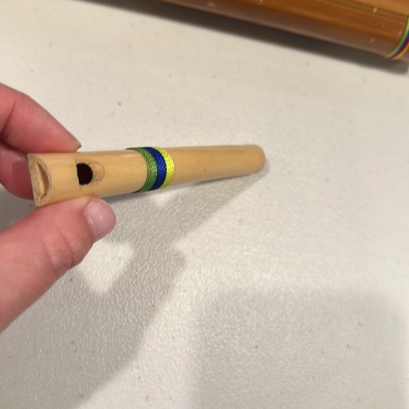 Bundle of 5 instruments. Rainmaker. Slide whistle. Whistle, flute, and recorder - Picture 6 of 9